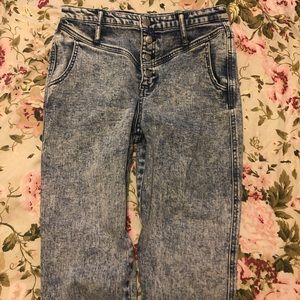 Wild Fable Acid Wash High Waisted Mom Jeans